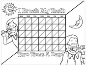 B&W Brushing Chart